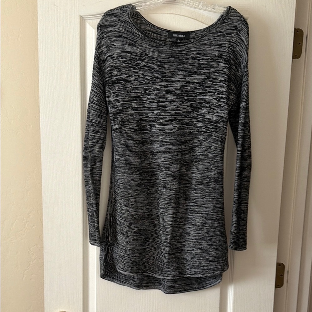 Heather Gray Long Sleeve Top